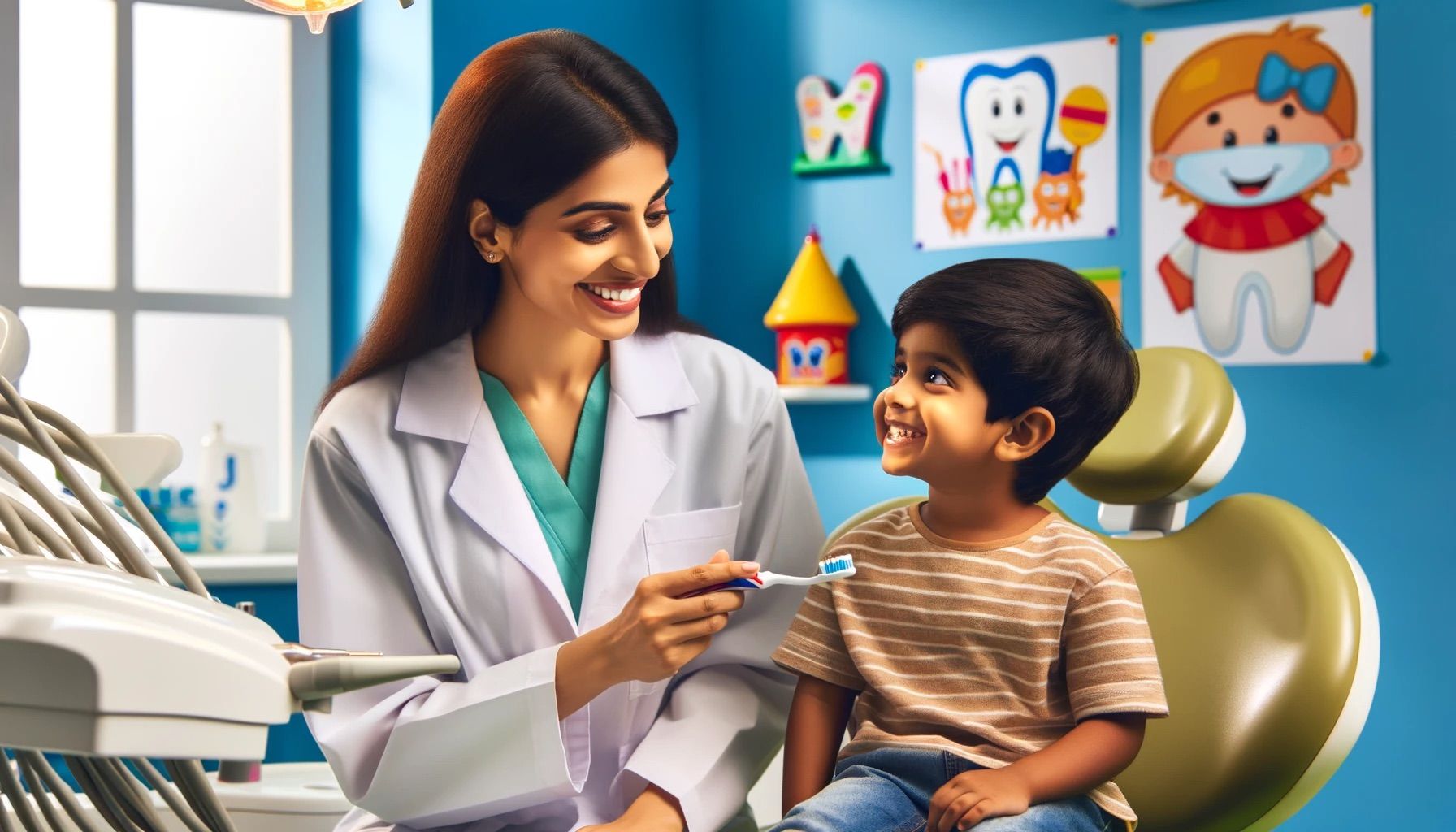 What is the right age for a child's first dental visit?